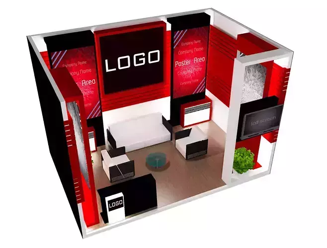 Booth Exhibition Stand a438