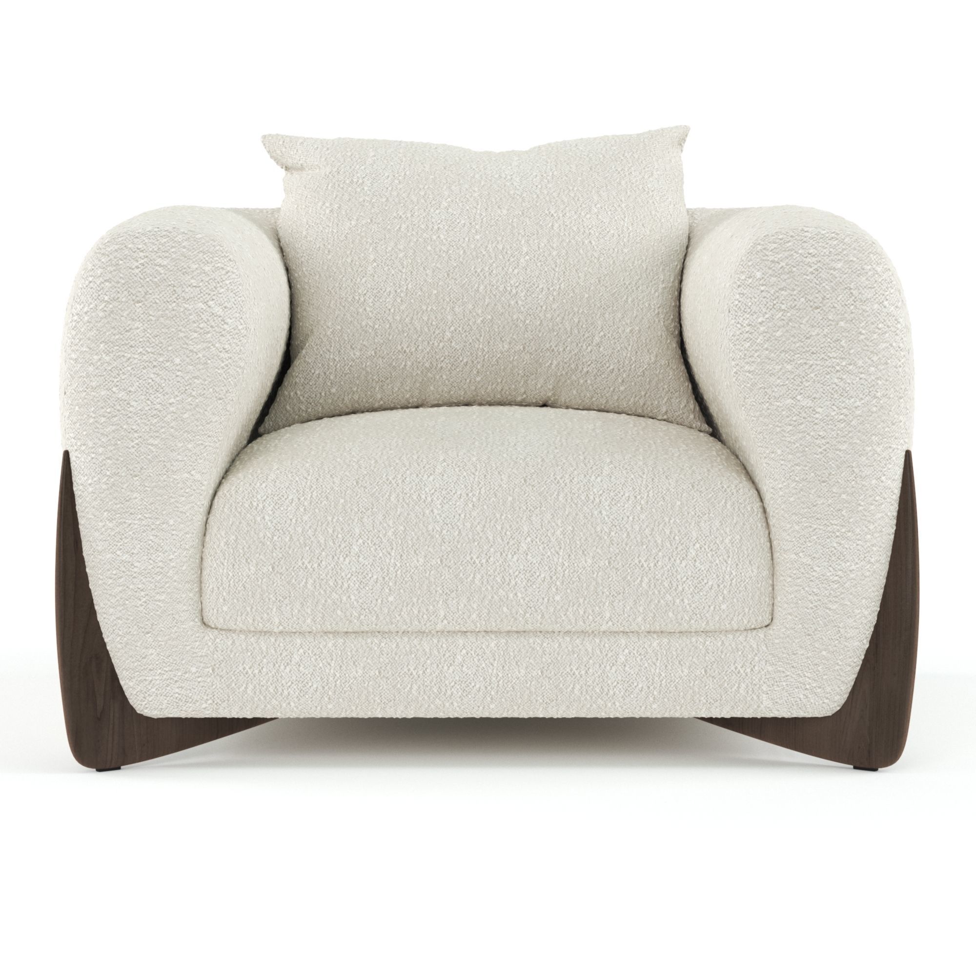 SOFTBAY lounge chair - person 3D model_2