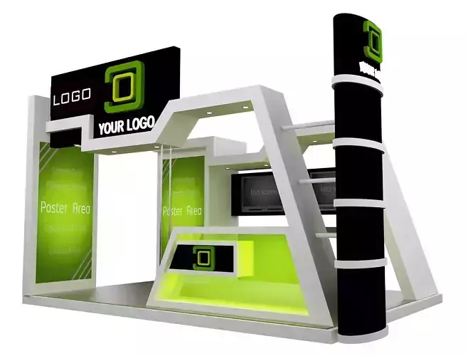  Booth Exhibition Stand a441b