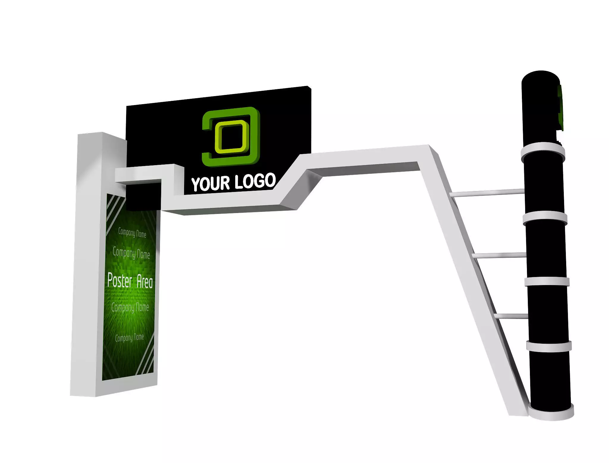 Fair Gate exhibition Event a442d 3D model_0