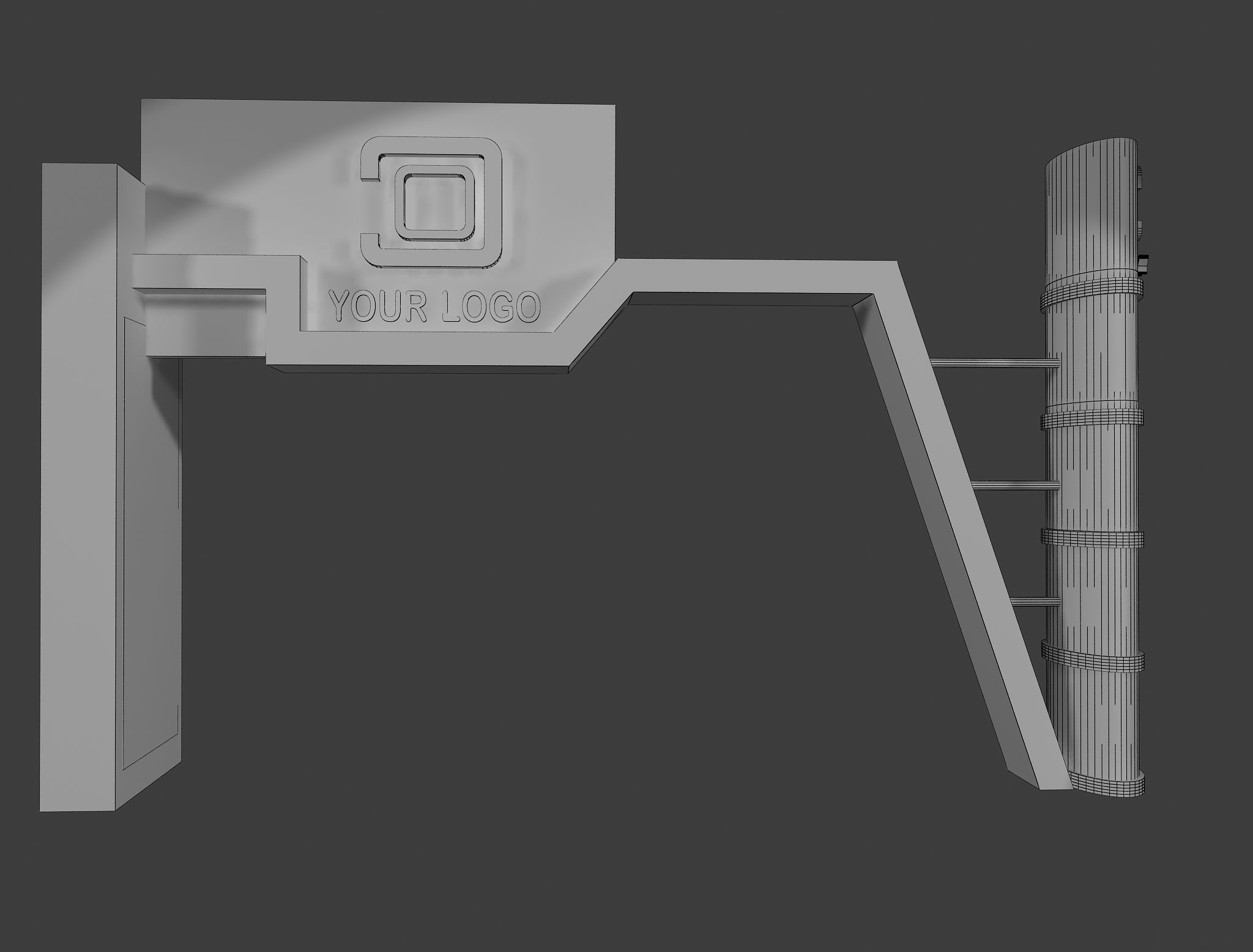 Fair Gate exhibition Event a442d 3D model_5