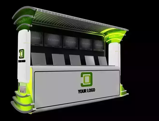  Booth Exhibition Stand a444b