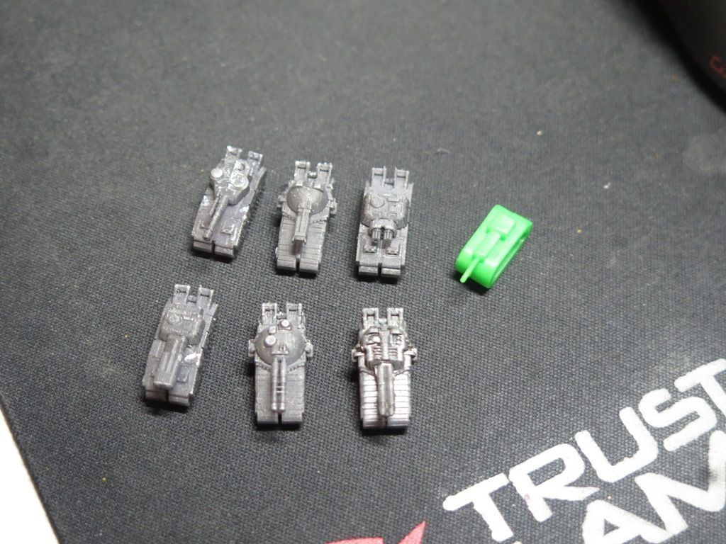 Custom TANK SET FOR table battlegames 3D print model_3