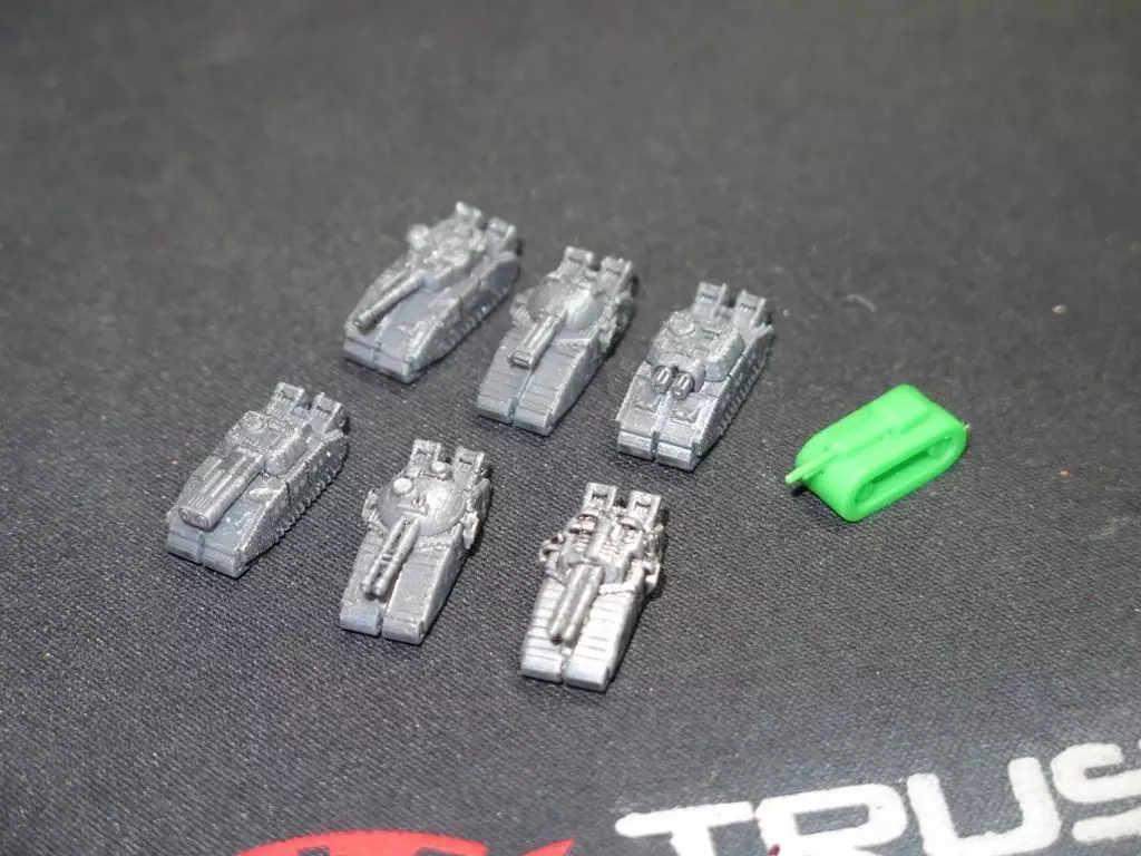 Custom TANK SET FOR table battlegames 3D print model_0