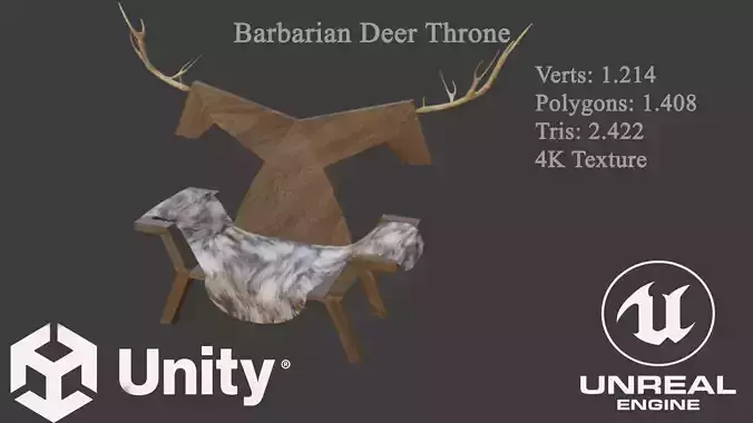 Deer Barbarian Throne