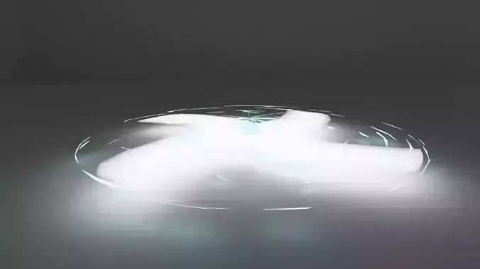 Rasenshuriken light on table 3D model