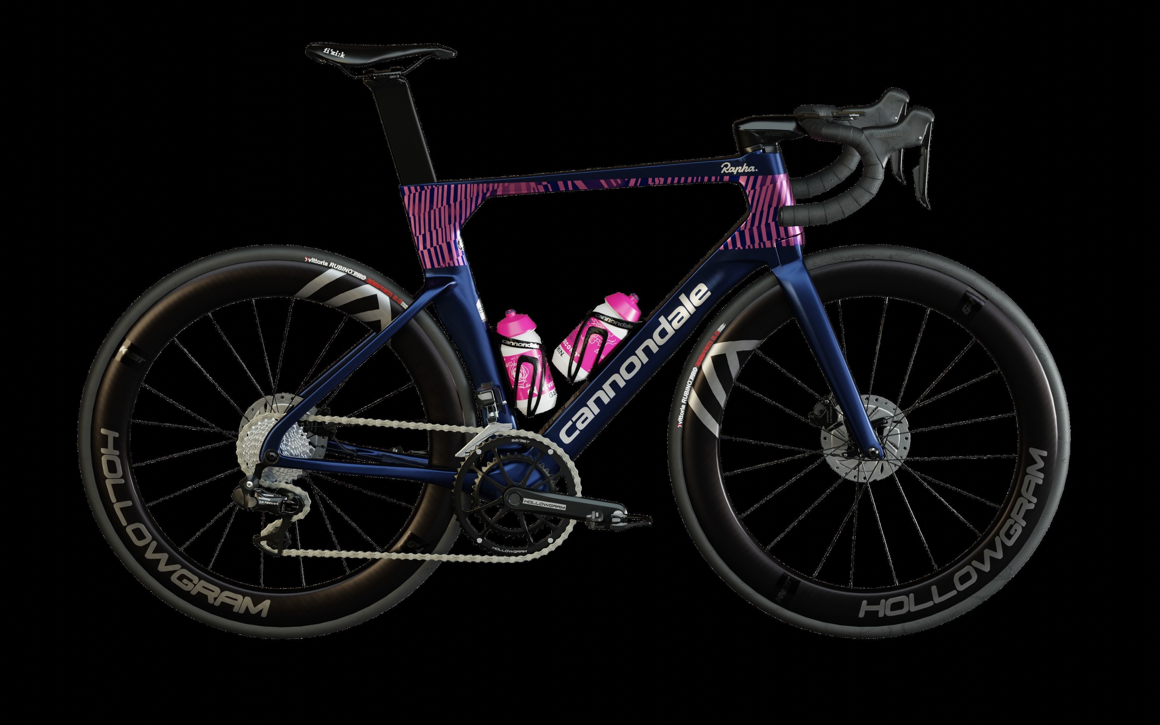 Cannondale SystemSix Roadbike Low-poly 3D model_19