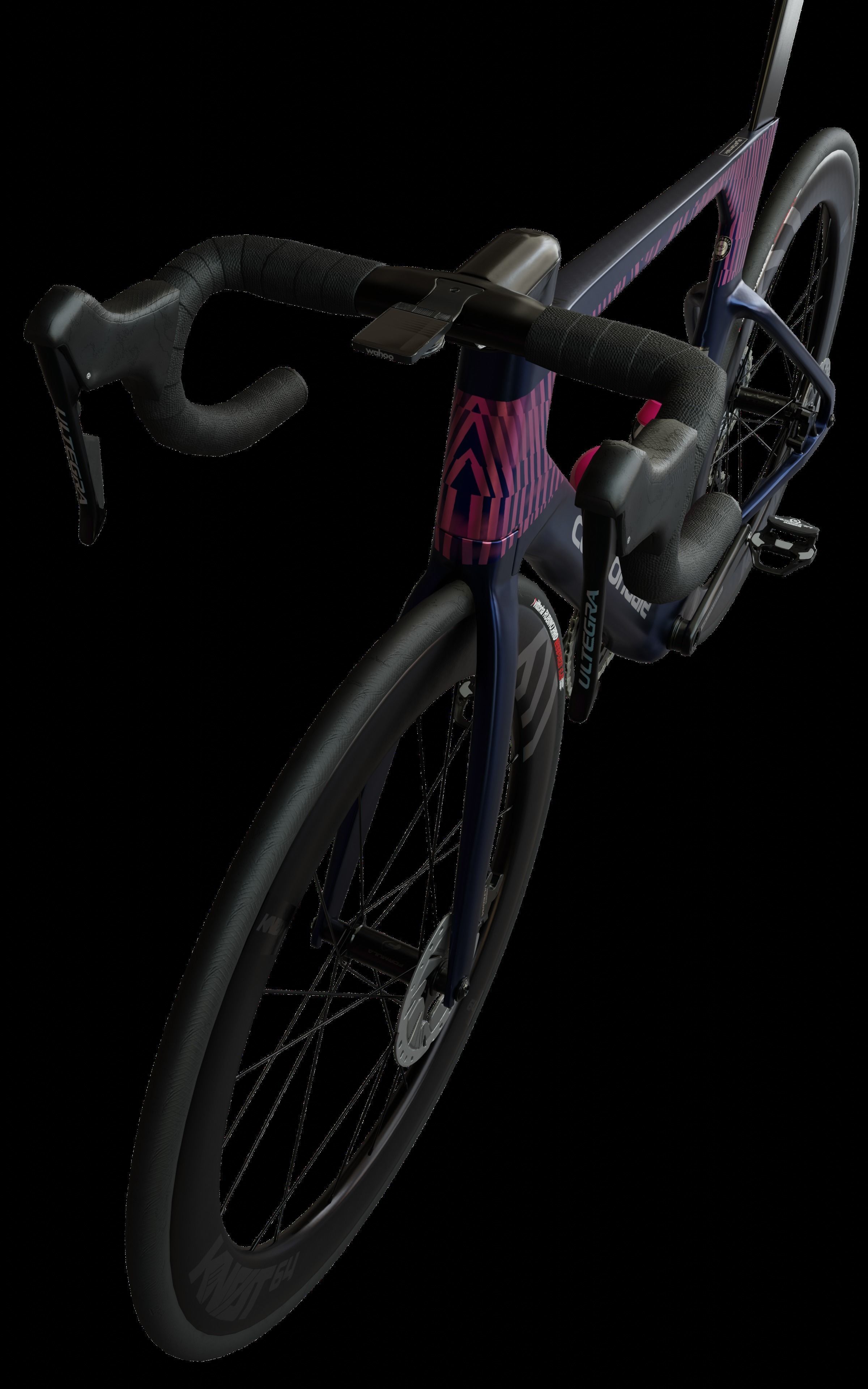 Cannondale SystemSix Roadbike Low-poly 3D model_7