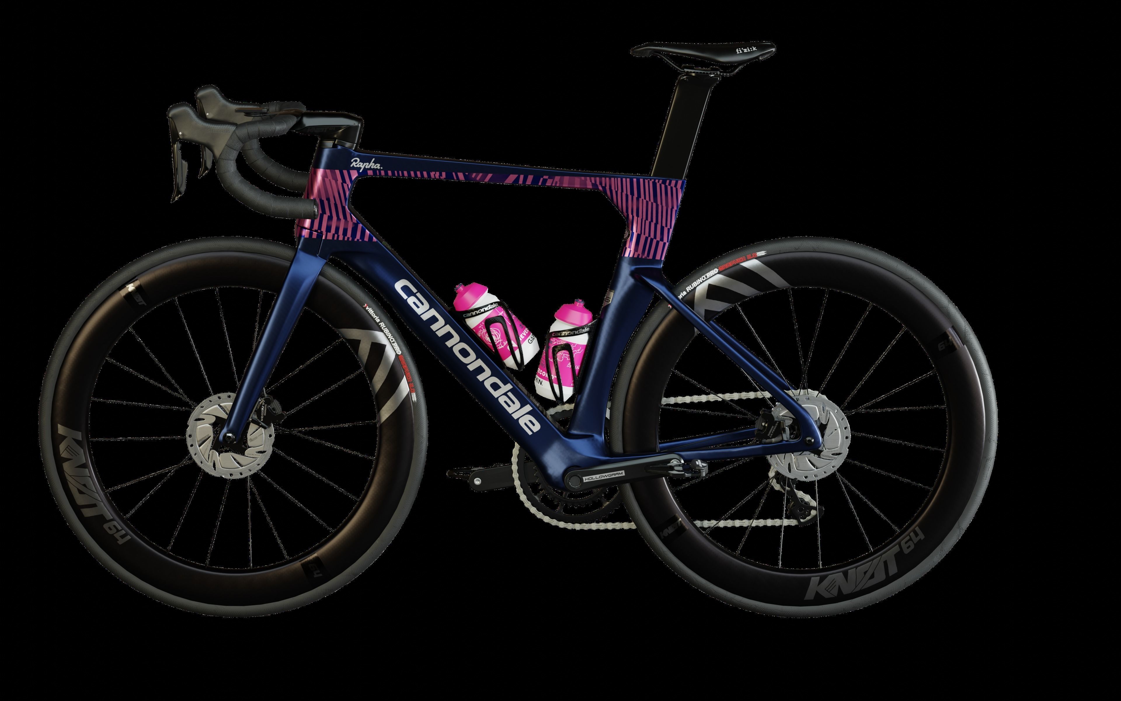 Cannondale SystemSix Roadbike Low-poly 3D model_20