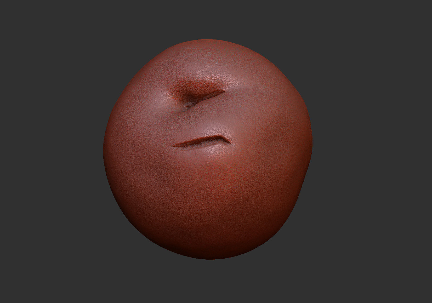 Plum 3D model_7