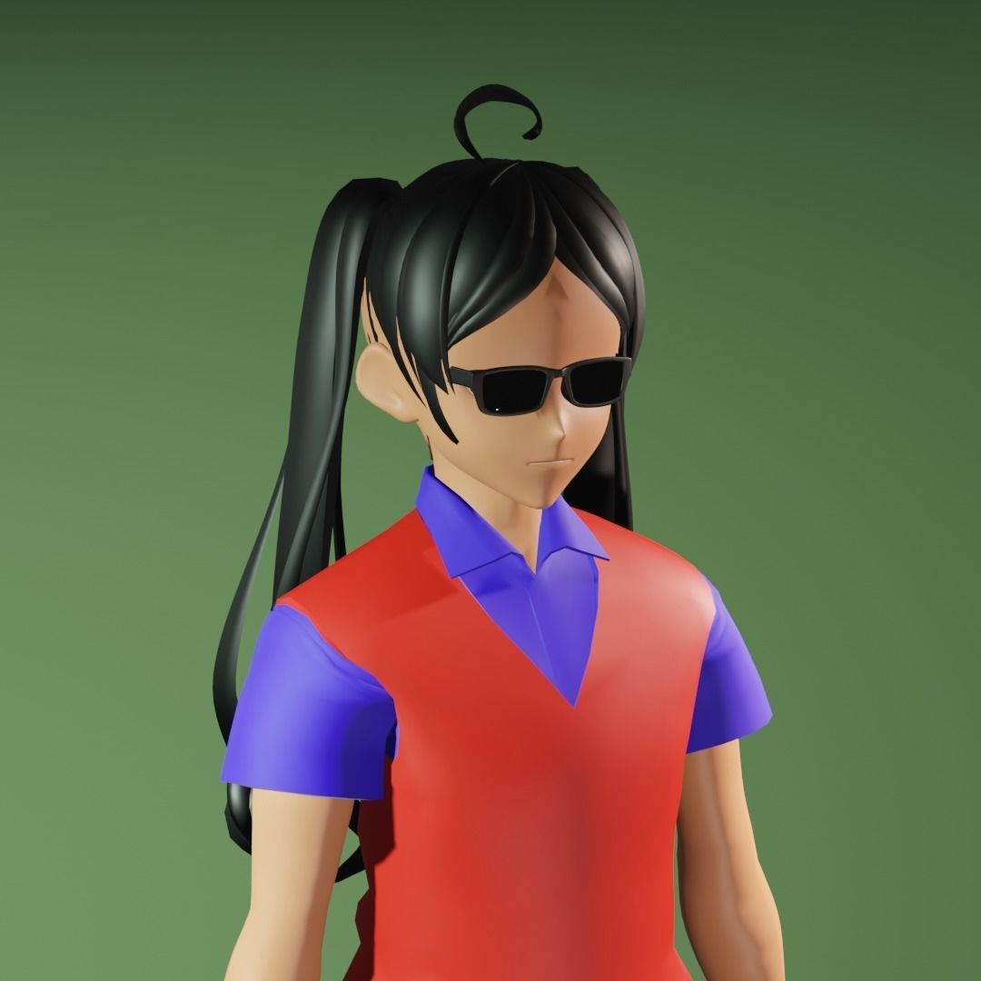 3d NFT Characters - Series IX Low-poly 3D model_1