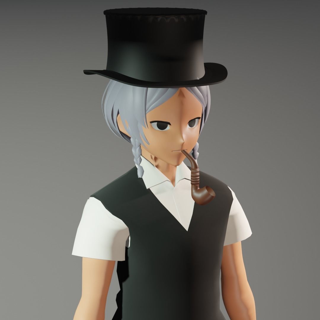 3d NFT Characters - Series XIV Low-poly 3D model_5