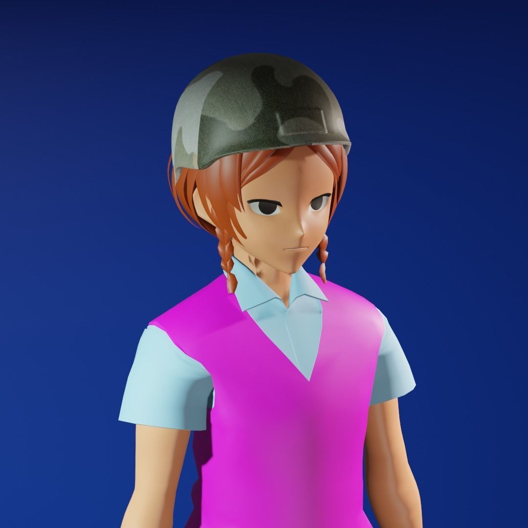 3d NFT Characters - Series XIV Low-poly 3D model_4