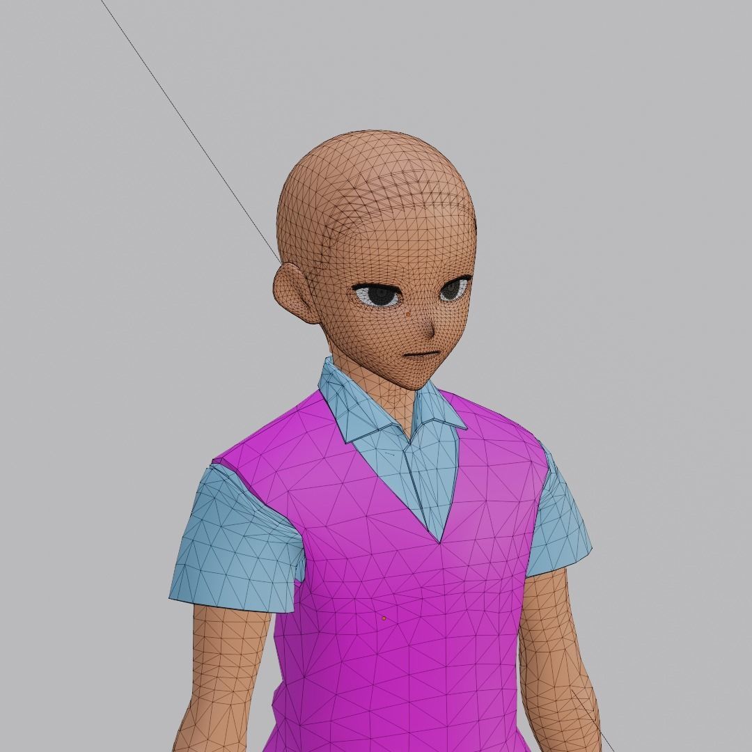 3d NFT Characters - Series XIV Low-poly 3D model_6