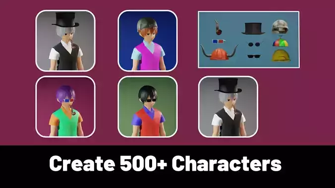 3d NFT Characters - Series XV