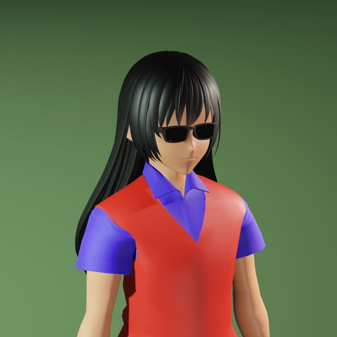 3d NFT Characters - Series XVII Low-poly 3D model_1