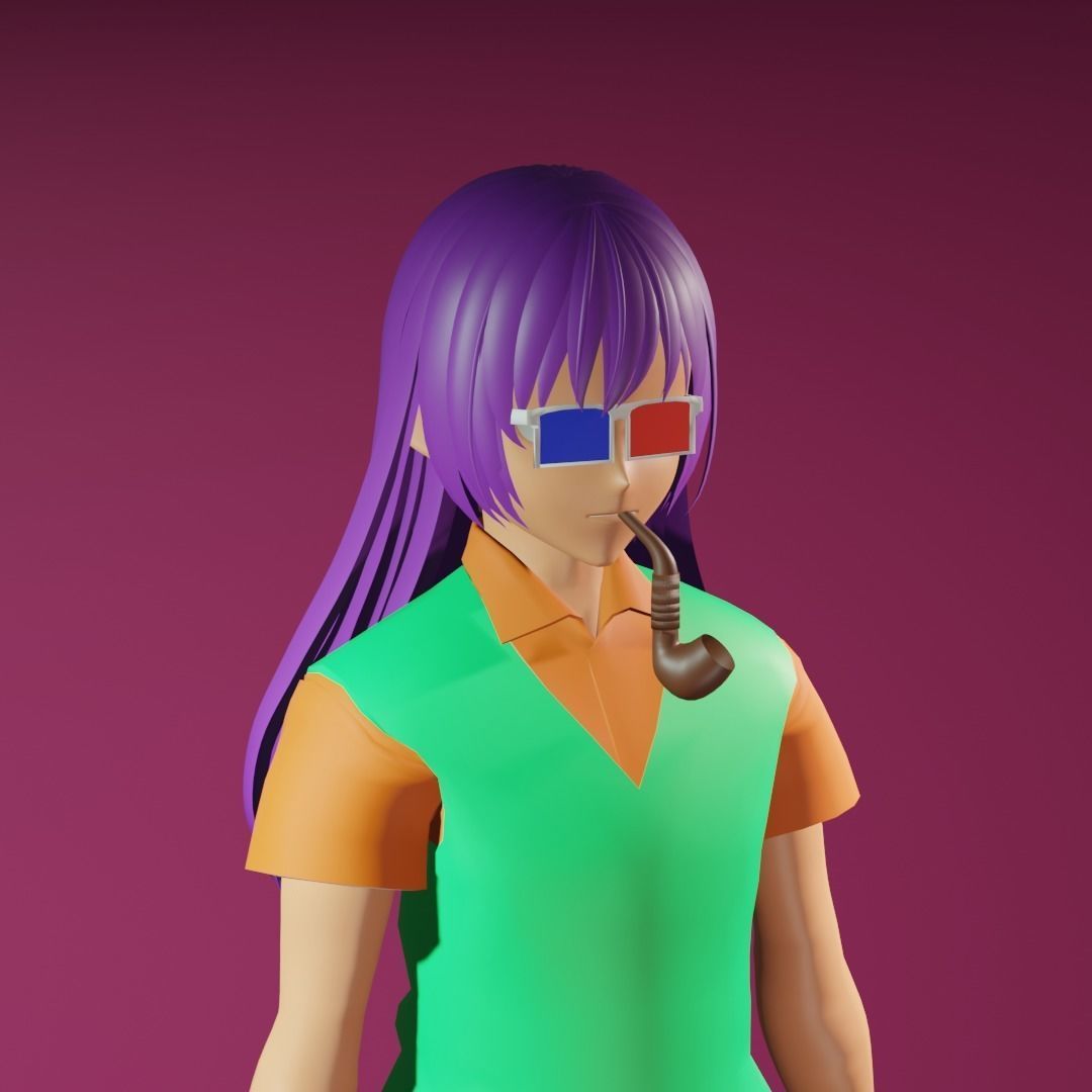 3d NFT Characters - Series XVII Low-poly 3D model_2