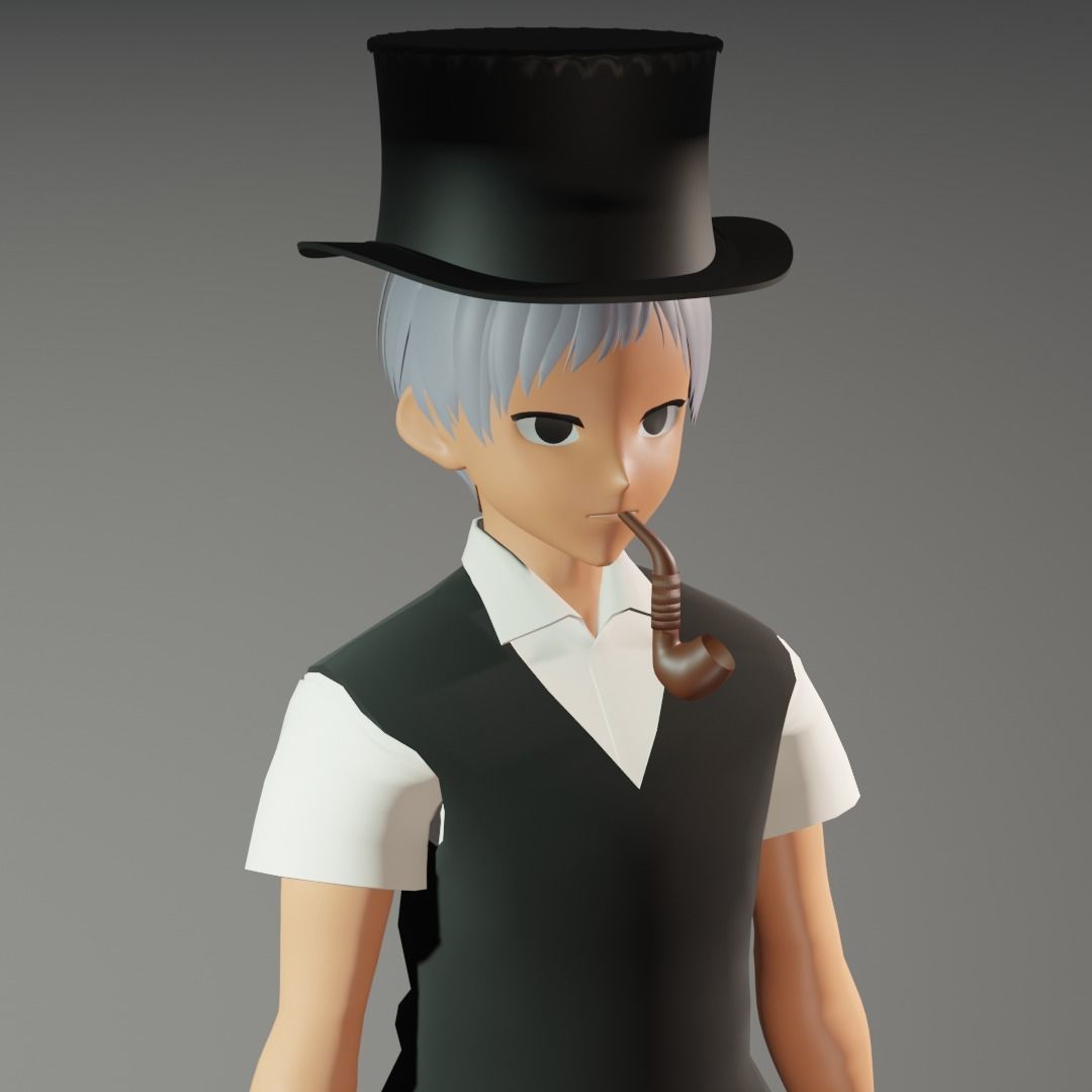 3d NFT Characters - Series XVIII Low-poly 3D model_4