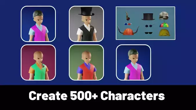 3d NFT Characters - Series XX