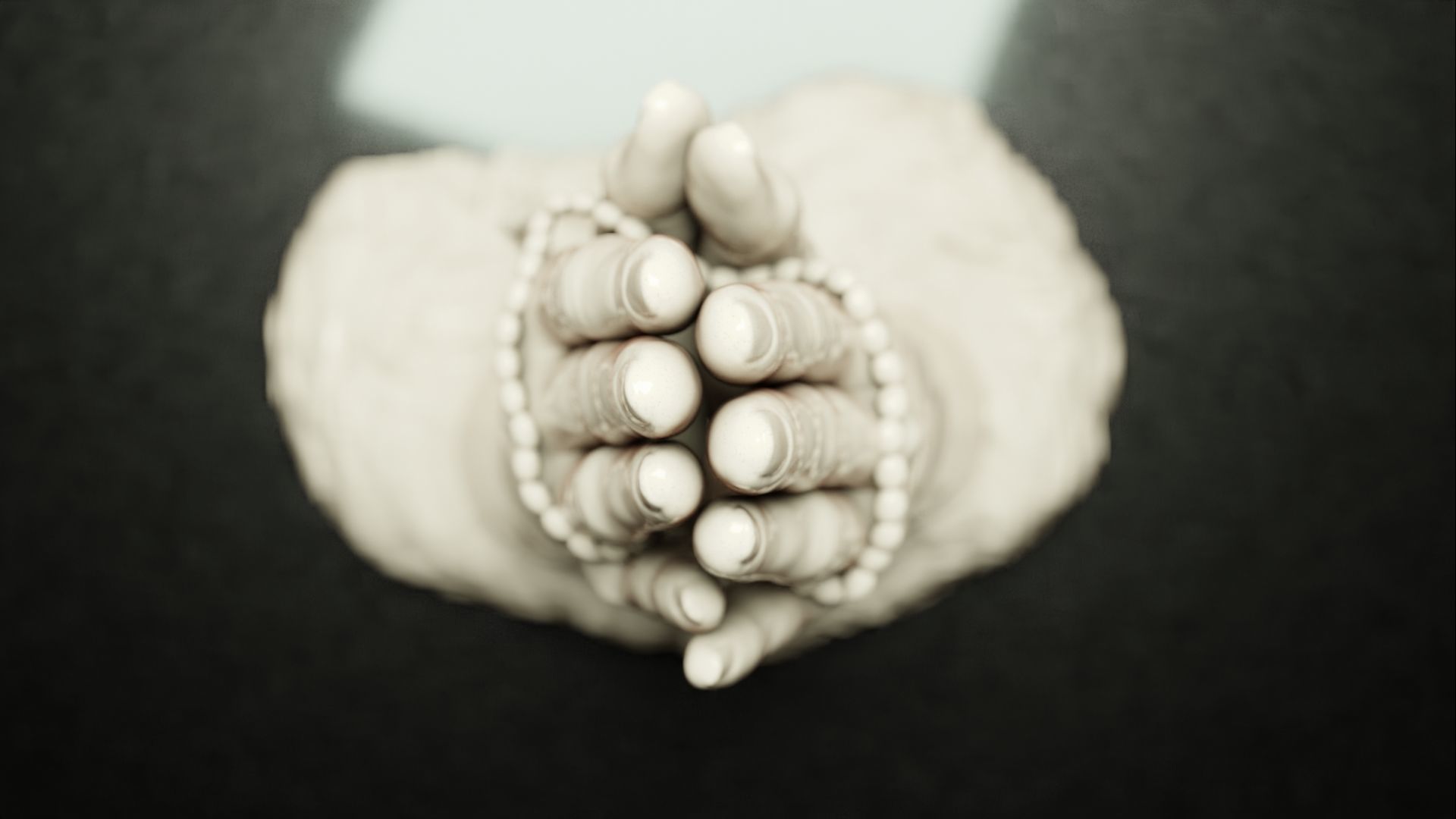 Hands praying to God 3D print model_14