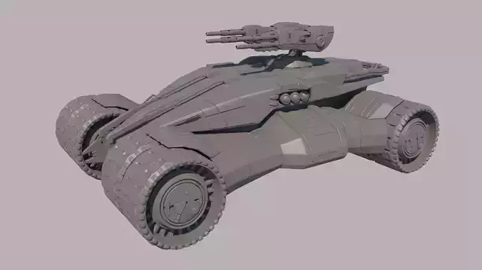 Sci-Fi Military Vehicle