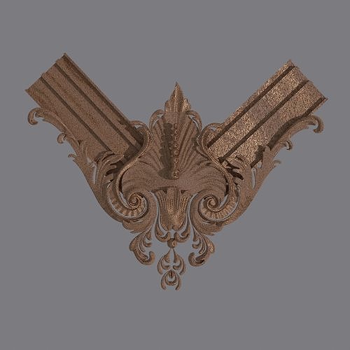 Carving ornament 3D print model
