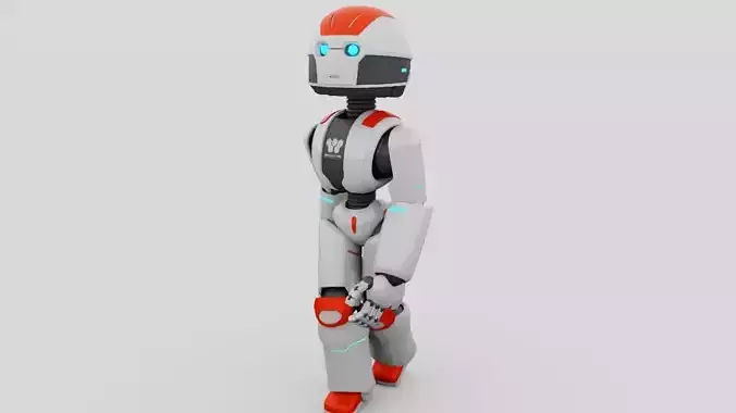 Humanoid rigged  animated character