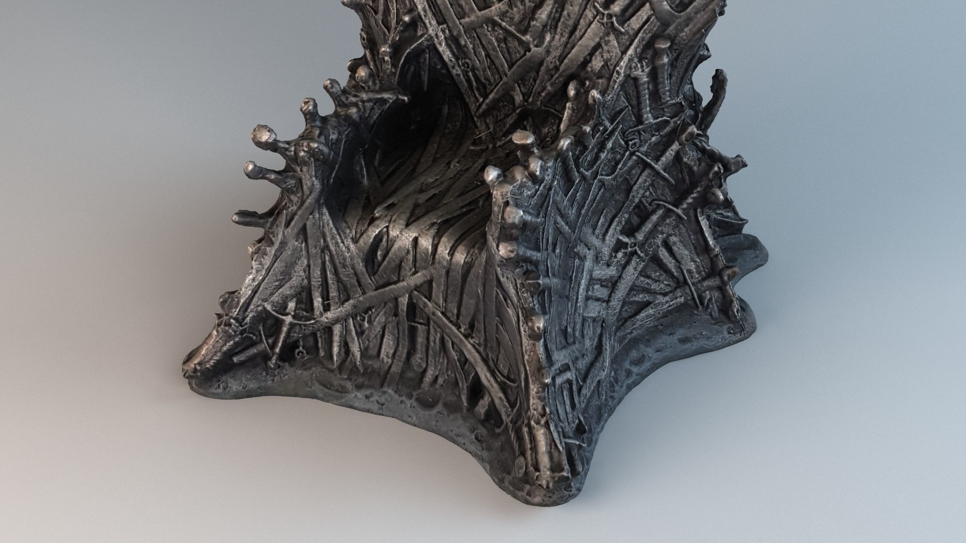 Iron Throne 3D model_6