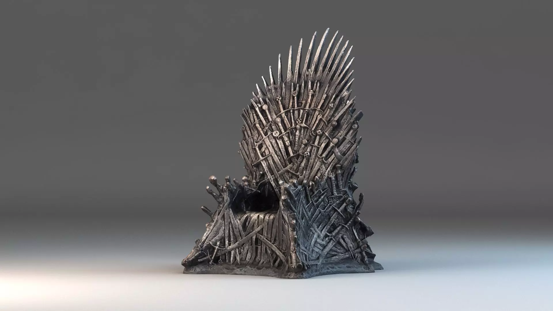 Iron Throne 3D model_0