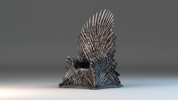 Iron Throne 3D model
