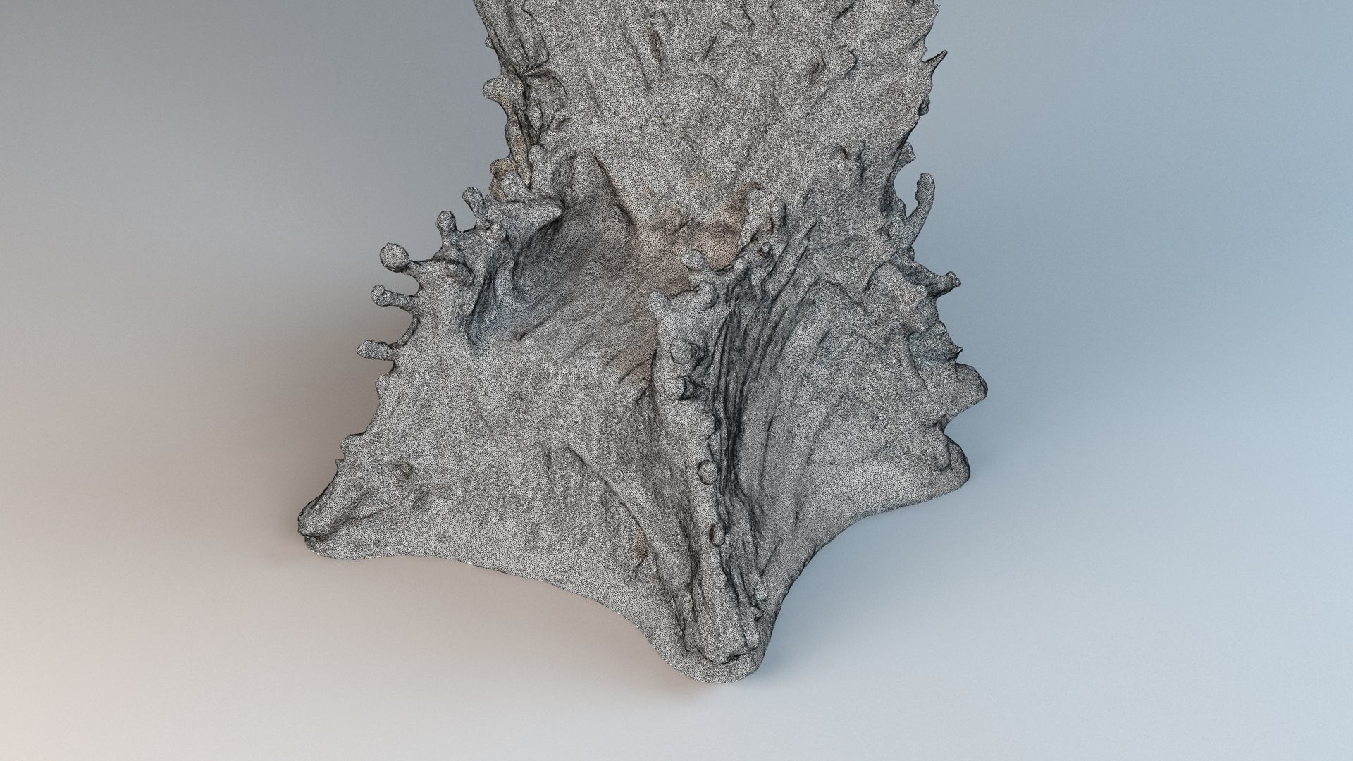 Iron Throne 3D model_10