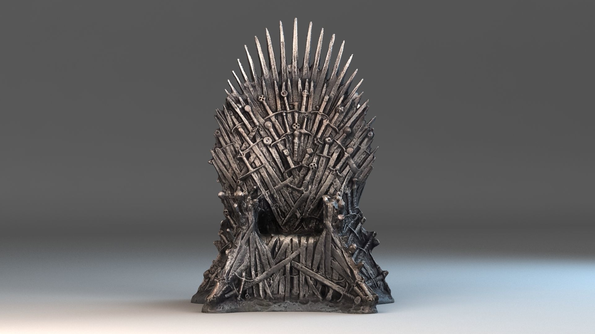 Iron Throne 3D model_1