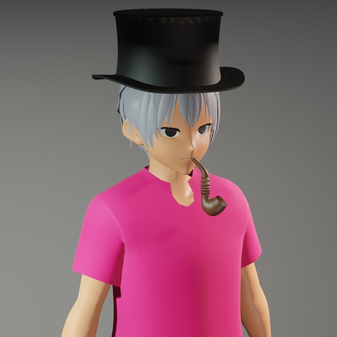 3d NFT Characters - Series XXI Low-poly 3D model_4