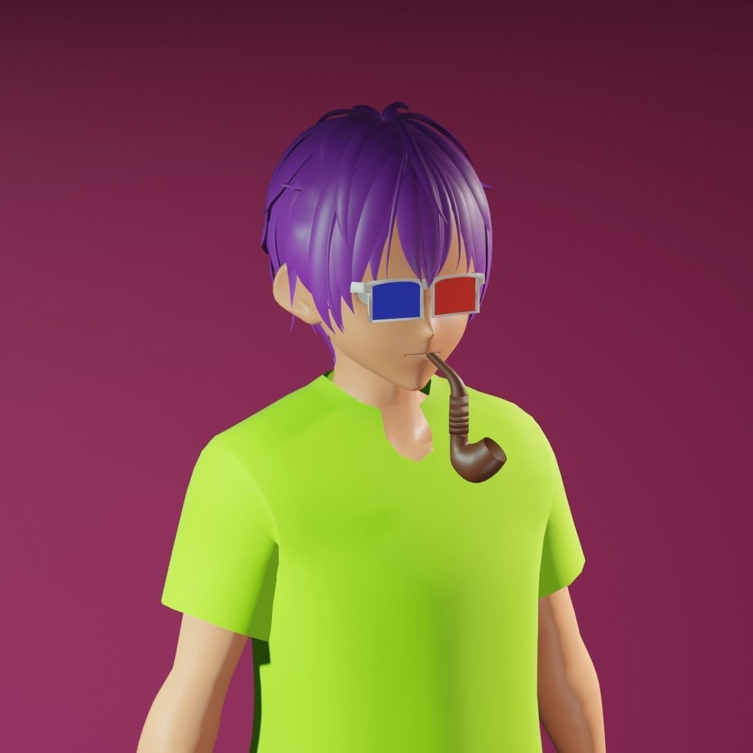 3d NFT Characters - Series XXI Low-poly 3D model_2