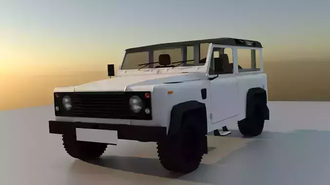 Land Rover Defender 3D model