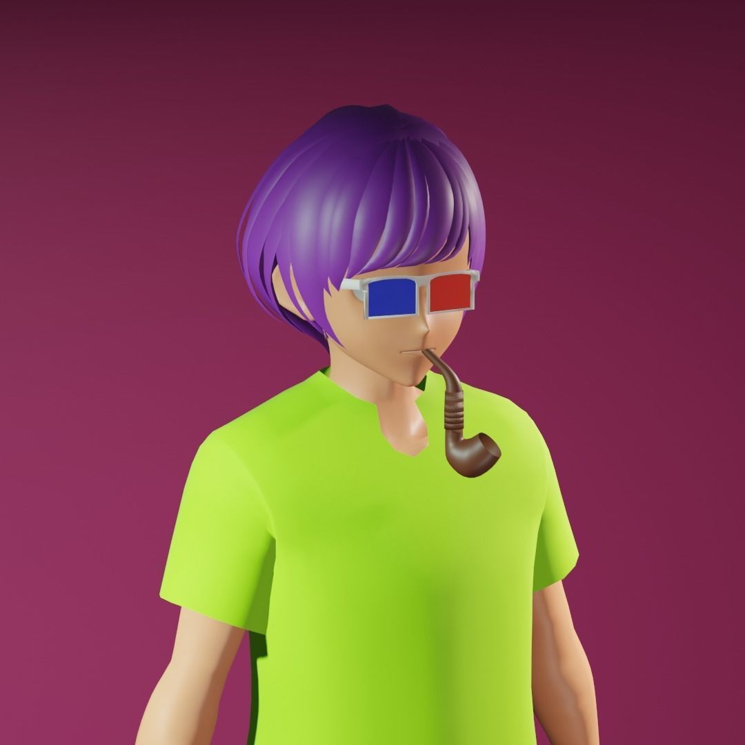 3d NFT Characters - Series  XXIII Low-poly 3D model_2