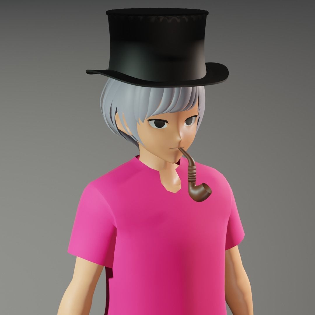 3d NFT Characters - Series  XXIII Low-poly 3D model_4