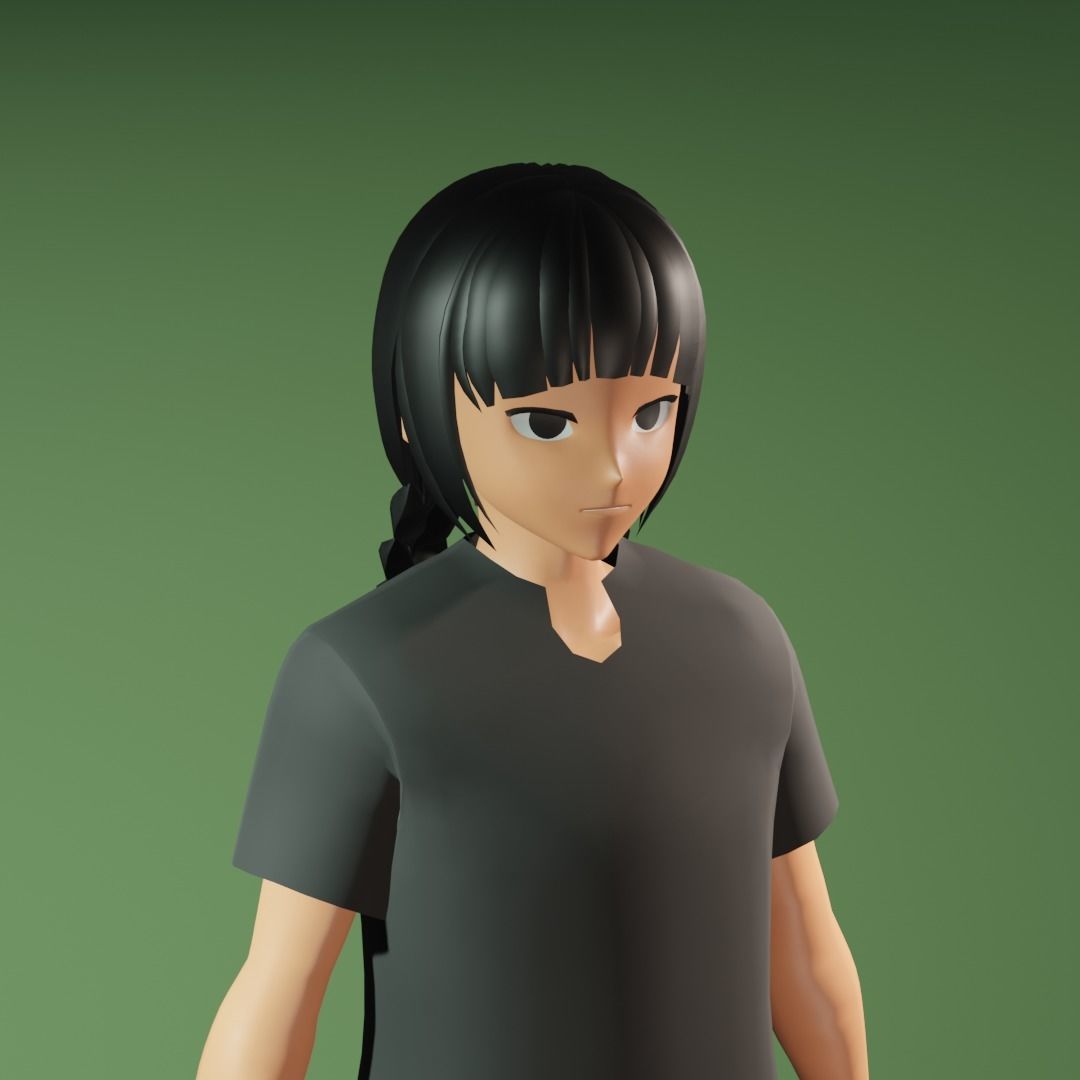 3d NFT Characters - Series XXIV Low-poly 3D model_1