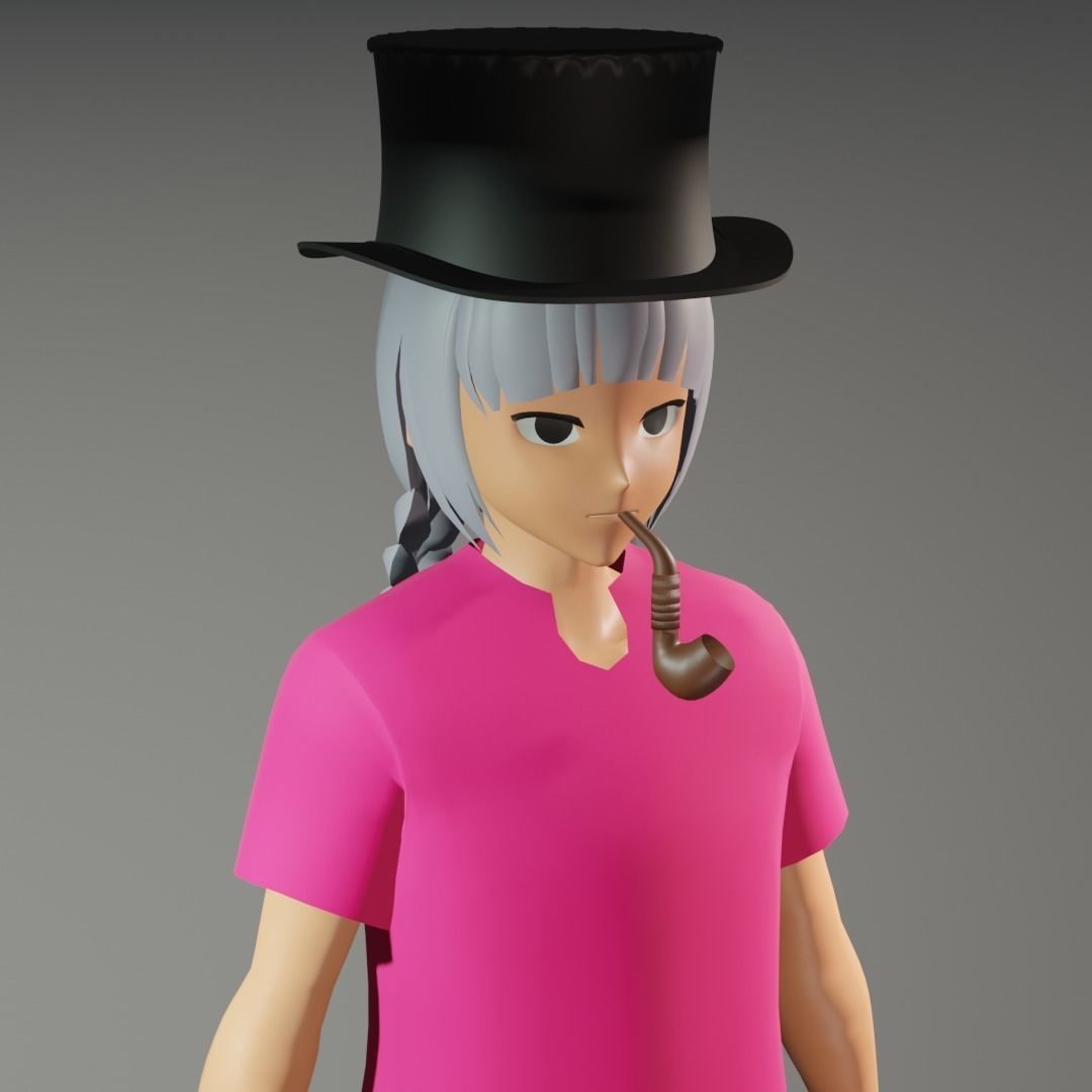 3d NFT Characters - Series XXIV Low-poly 3D model_4