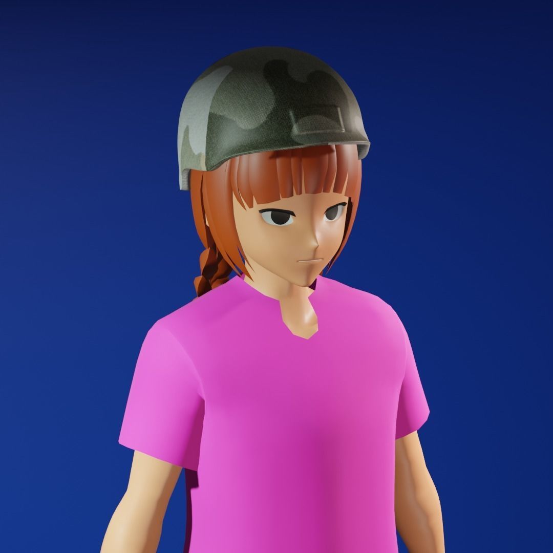 3d NFT Characters - Series XXIV Low-poly 3D model_3