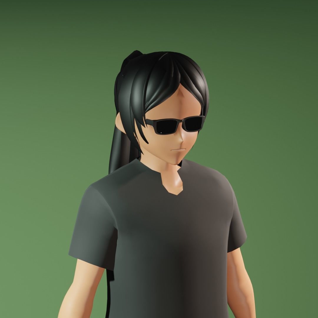 3d NFT Characters - Series XXVI Low-poly 3D model_1