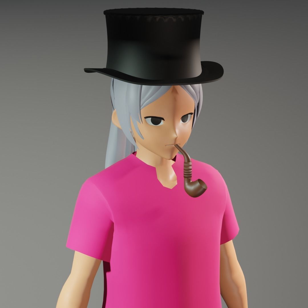 3d NFT Characters - Series XXVI Low-poly 3D model_4