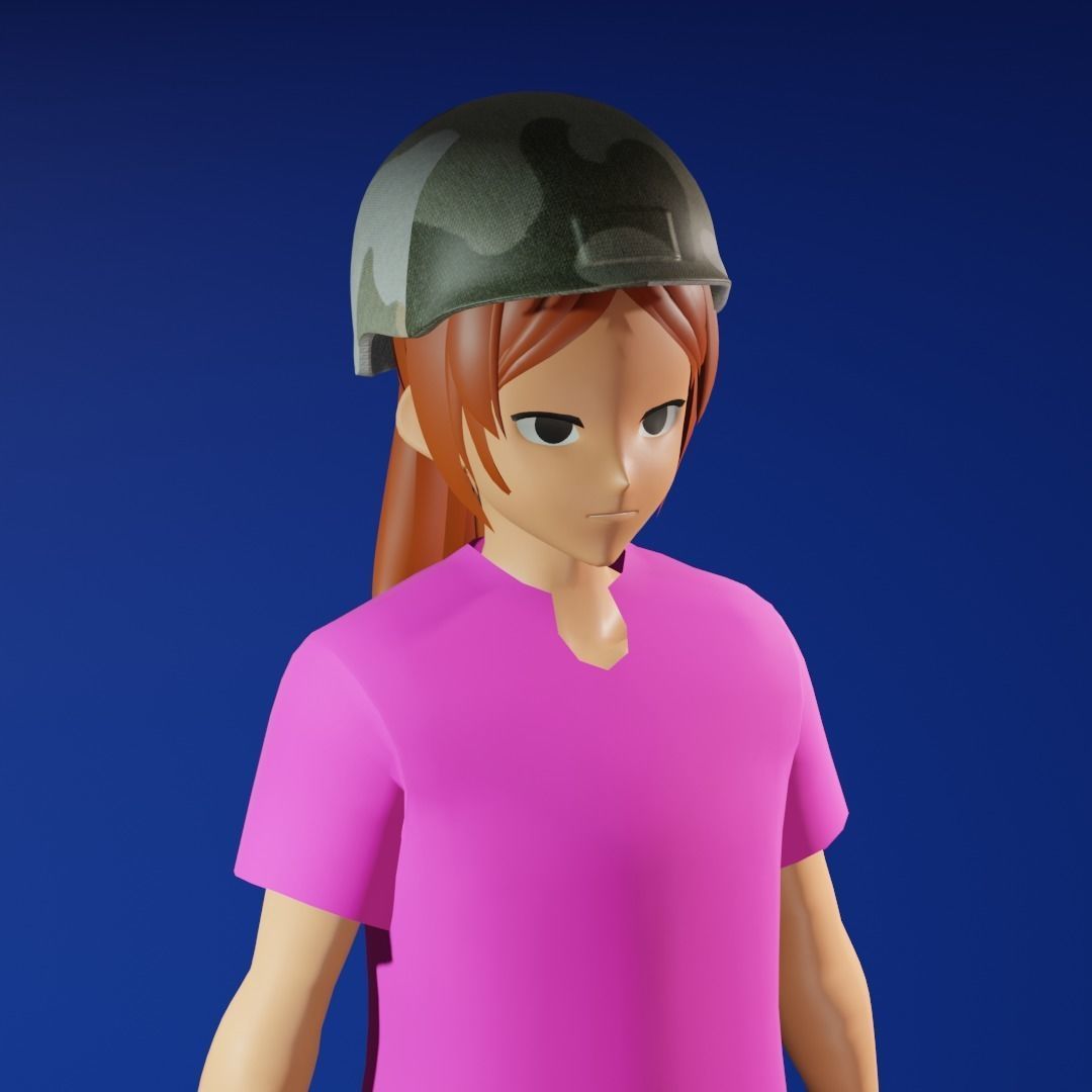 3d NFT Characters - Series XXVI Low-poly 3D model_3