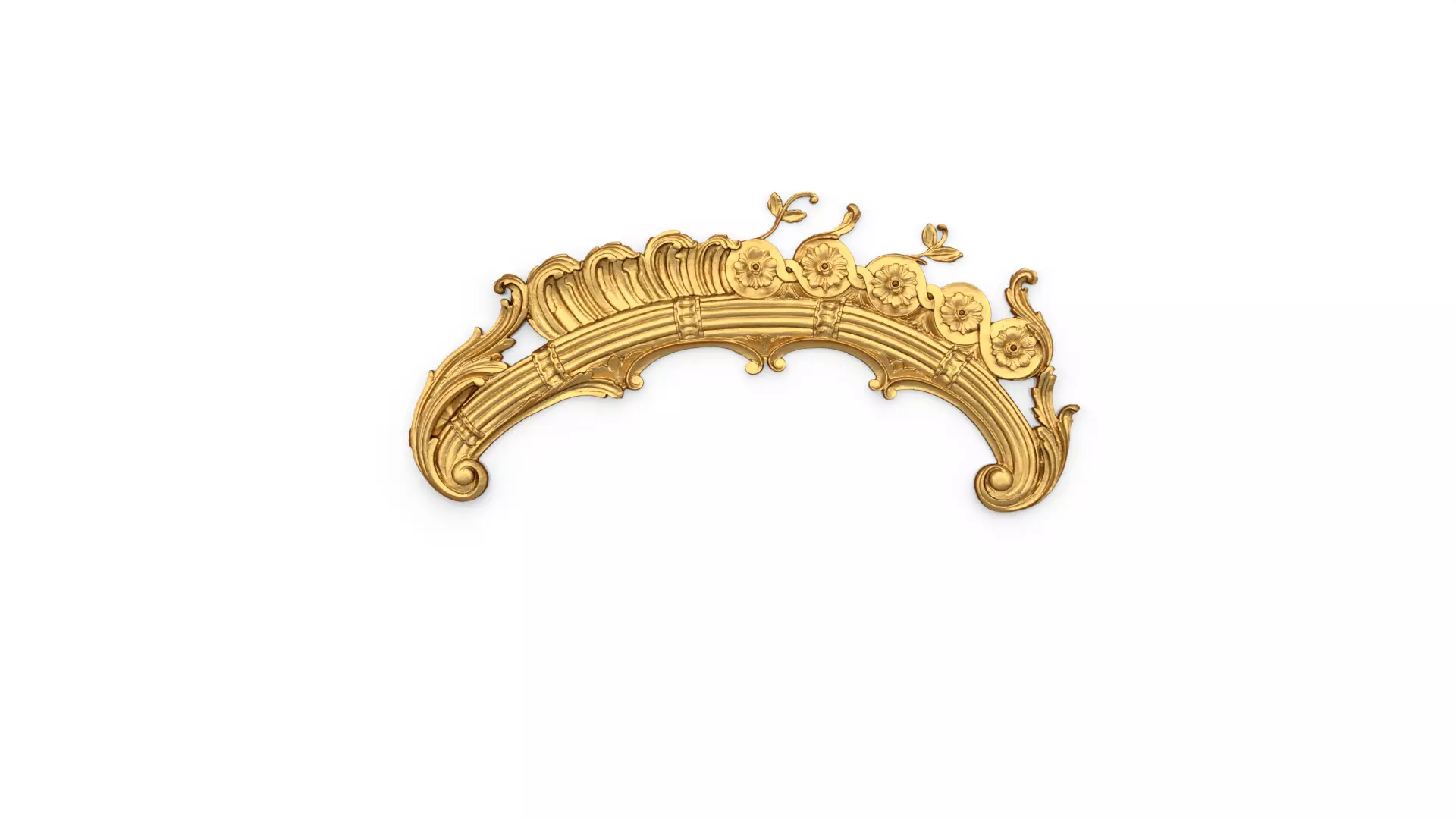 Classic decor ornament 128 3D model_0