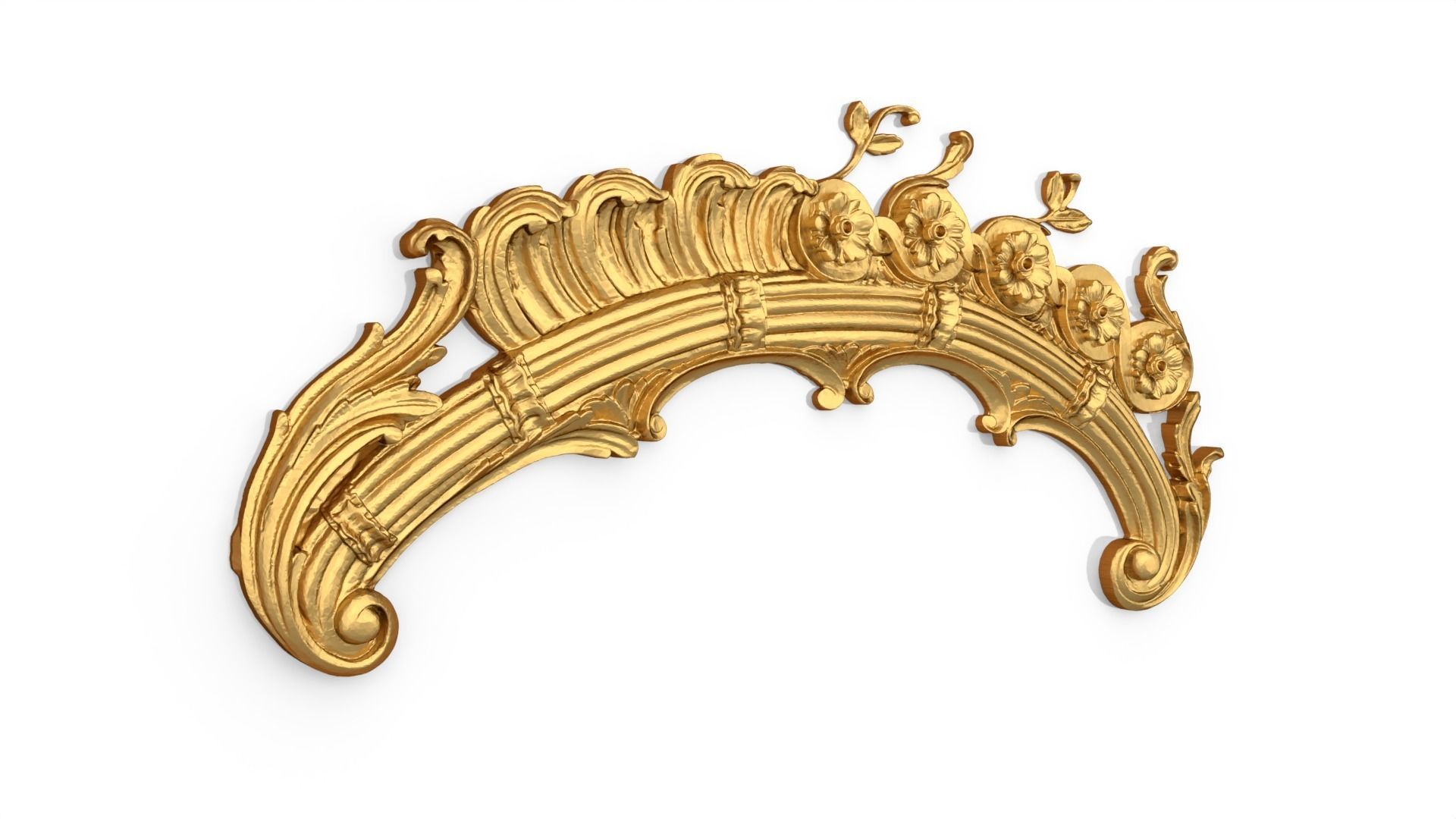 Classic decor ornament 128 3D model_1