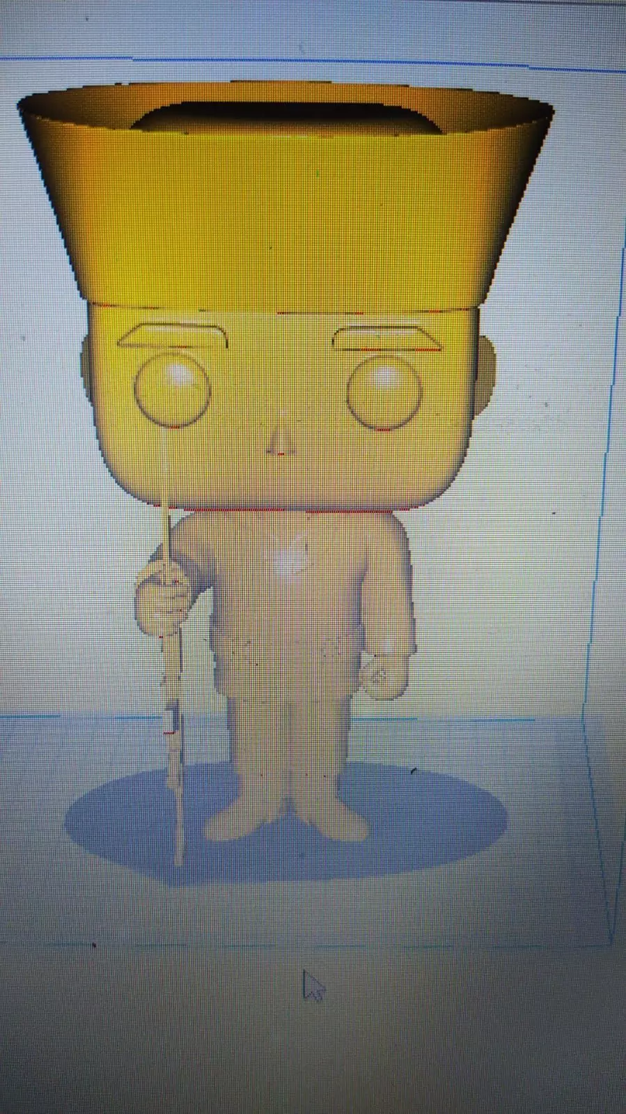 FUNKO MARINO BLANCO ALFA ECUADOR 3D print model