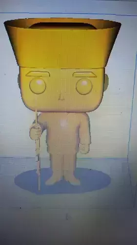 FUNKO MARINO BLANCO ALFA  ECUADOR 3D print model