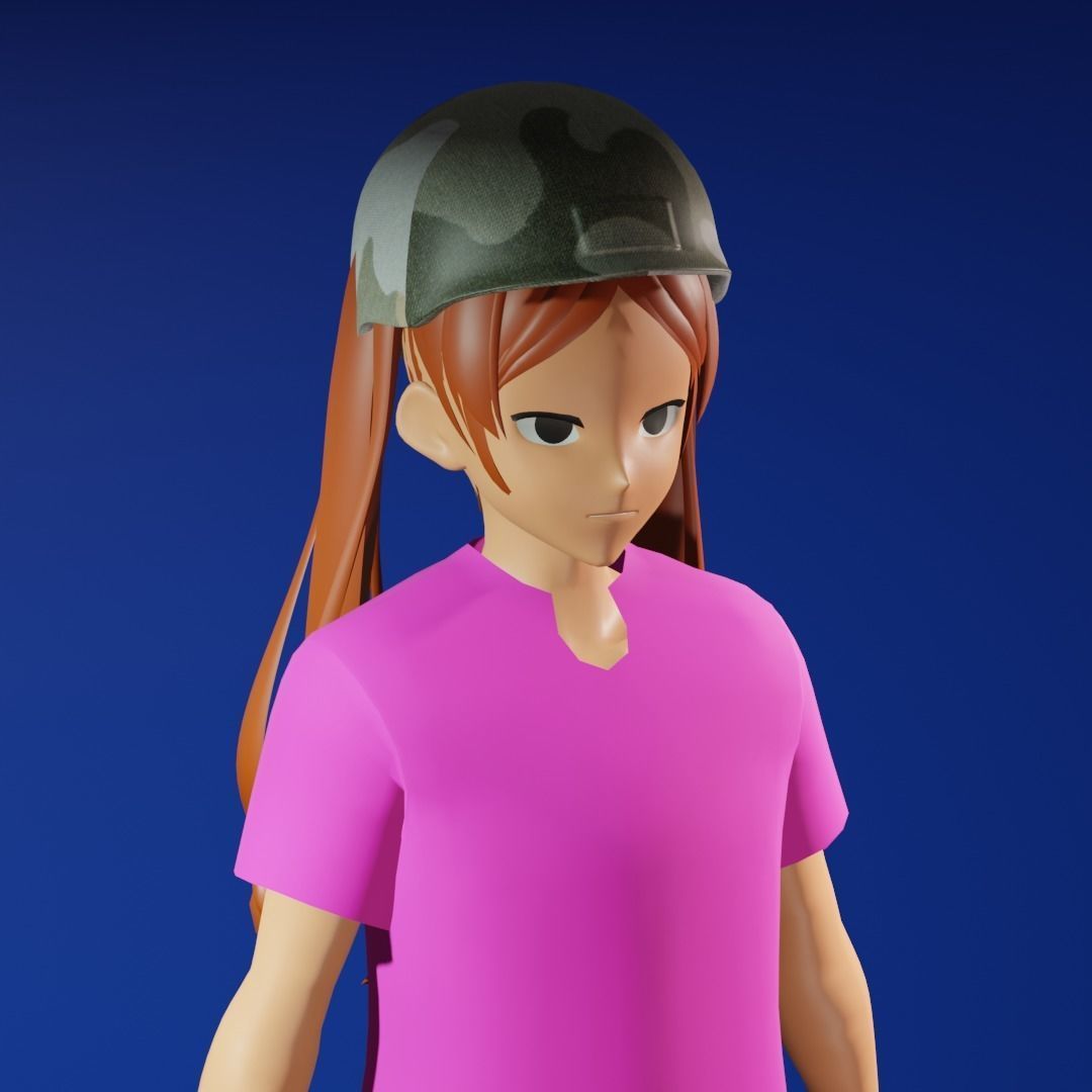 3d NFT Characters - Series XXIX Low-poly 3D model_3