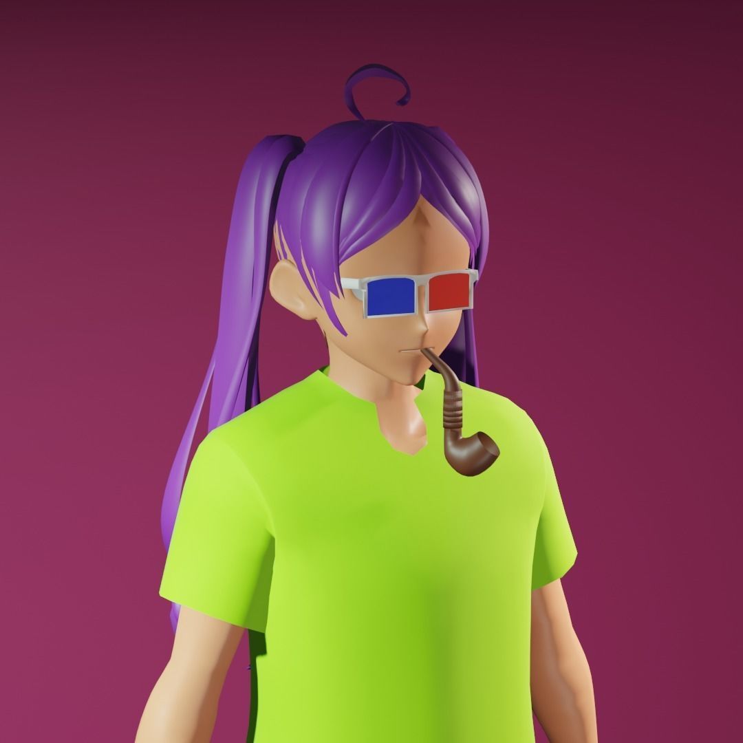 3d NFT Characters - Series XXIX Low-poly 3D model_2