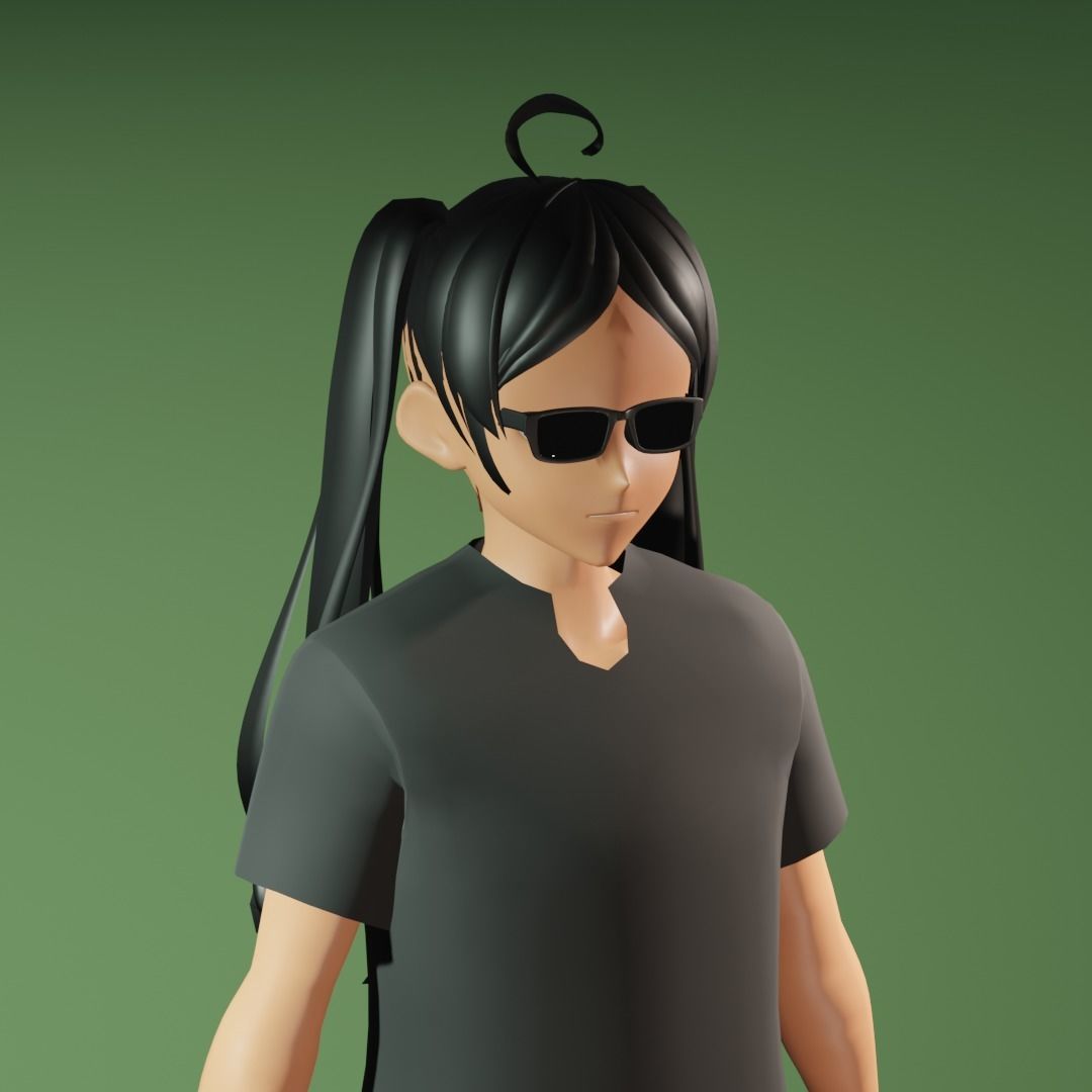 3d NFT Characters - Series XXIX Low-poly 3D model_1